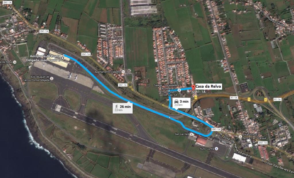 فيلا Casa Da Relva Ponta Delgada الغرفة الصورة